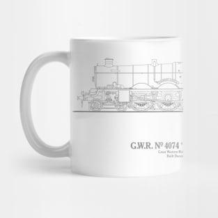 G.W.R. 4074 Caldicot Castle Mug